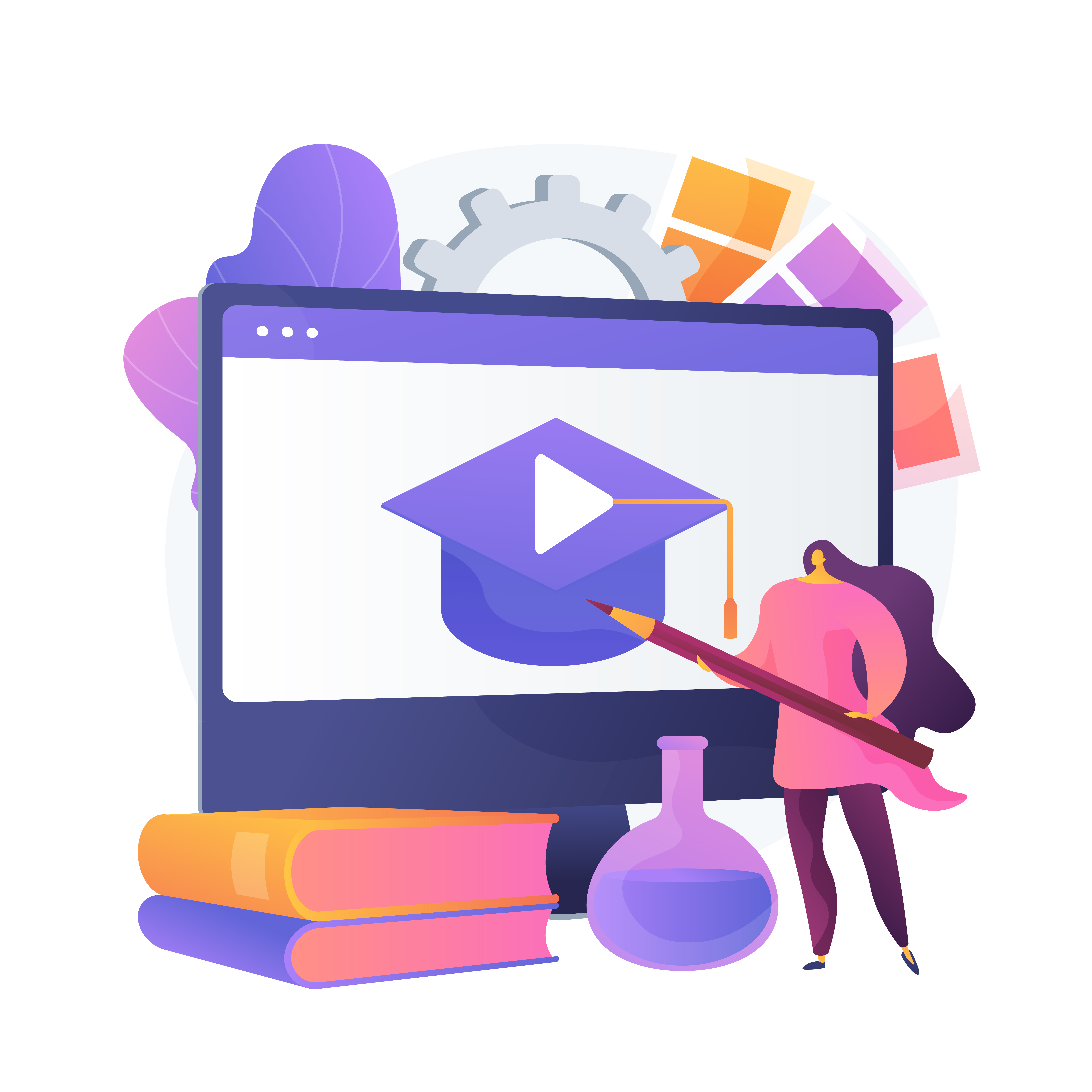 Team collaboration in office environment